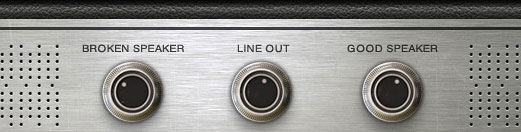 The main panel, showing extra edit knobs