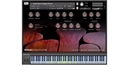 Giant Bass Tongue Drum Kontakt