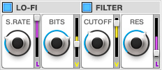 Konkrete Instrument Screen