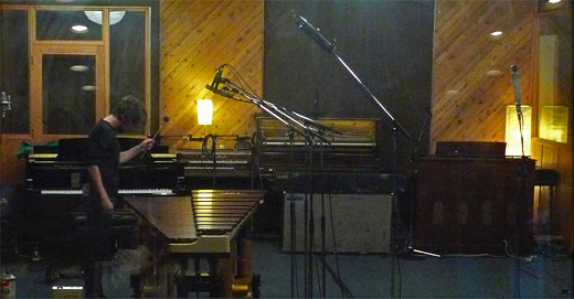 Recording Grand Marimba