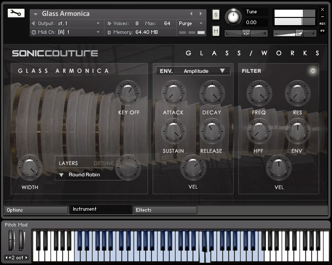 Glass Works Cristal Baschet + Glass Armonica Instrument for Kontakt