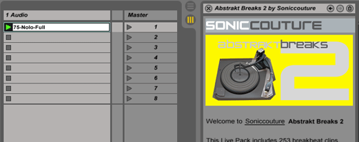 Abstrakt Breaks 2 in Live