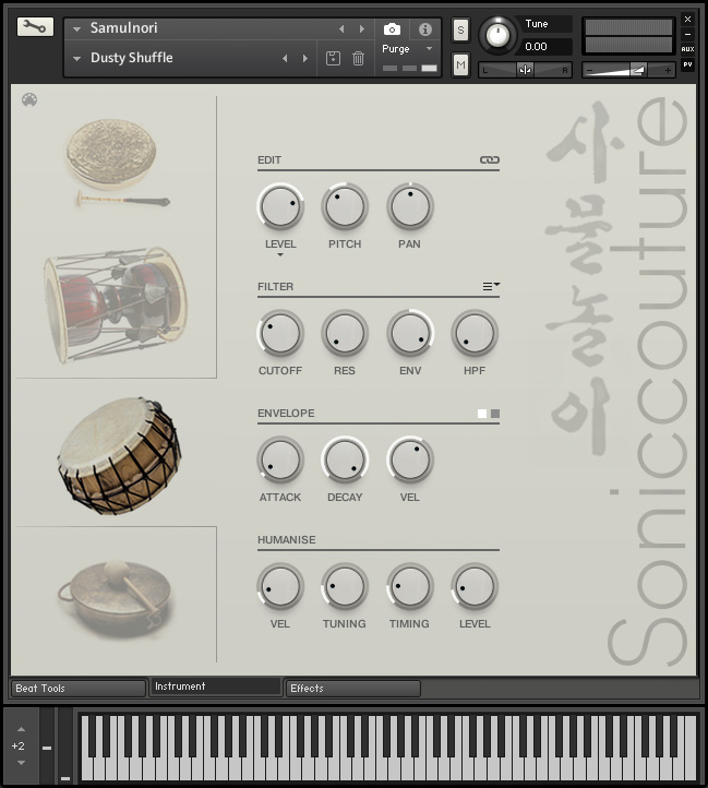 Pan Drums, Hang and Halo Drum virtual instrument for Kontakt Player