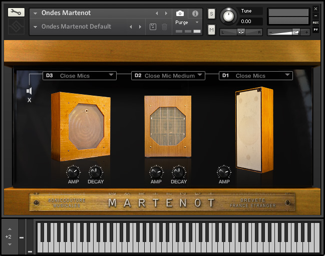 The Ondes Instrument - Speaker Panel