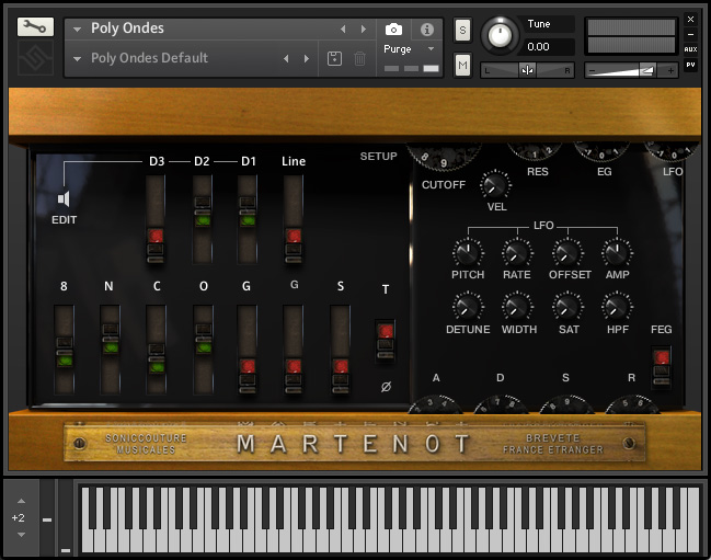 The Ondes Instrument - Poly Ondes