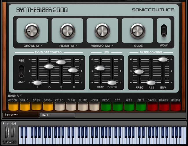 The Attic :Roland sh2000